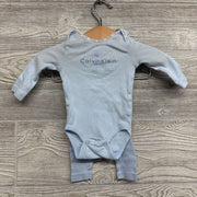LS Bodysuit Logo & Pants Stripes NB