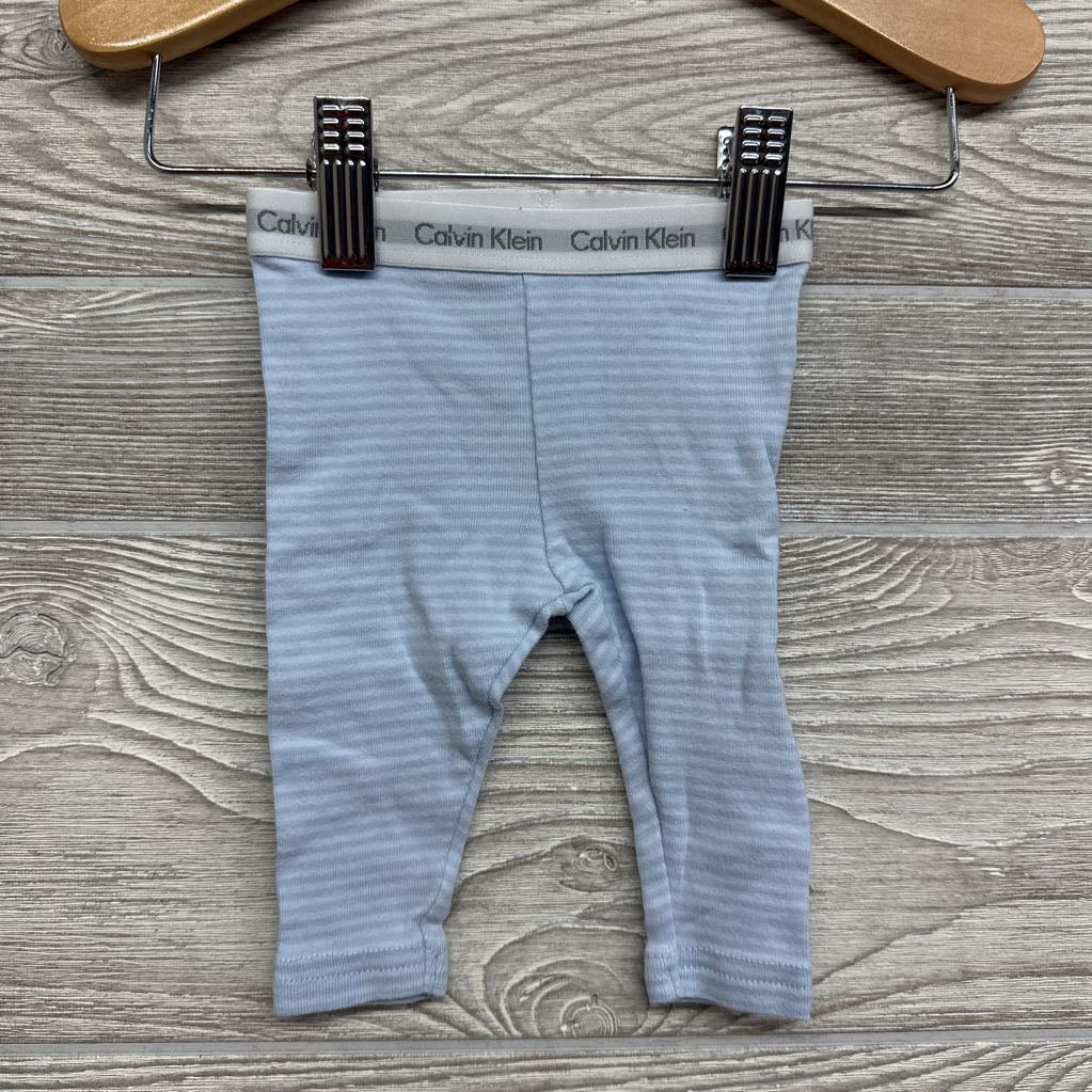 LS Bodysuit Logo & Pants Stripes NB