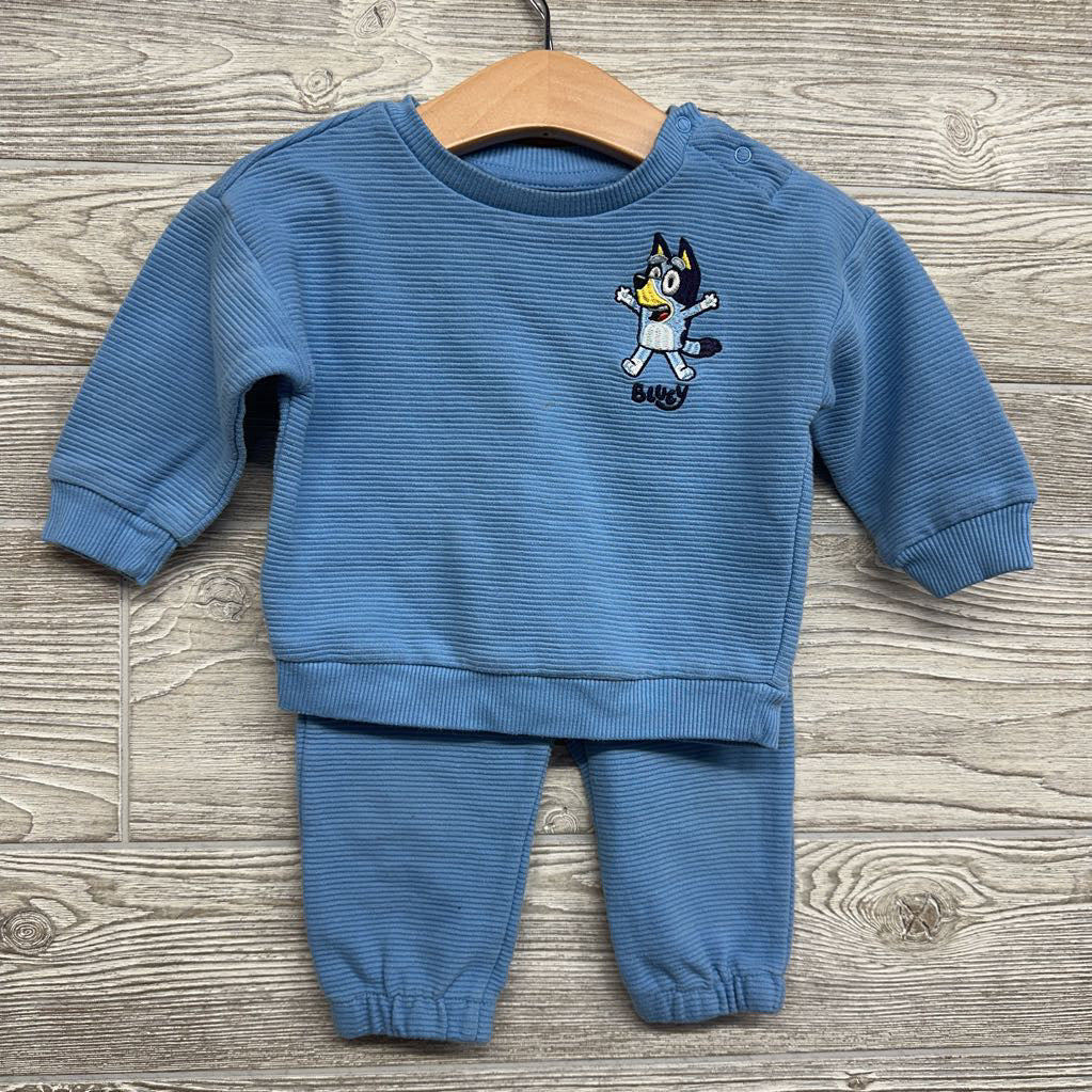 Ribbed Crewneck & Joggers Embroidered 6-9M
