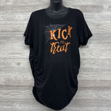 Ruched Shirt Kick Or Treat 3XL