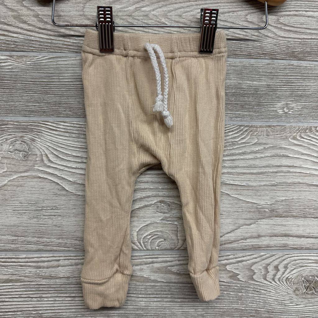 LS Waffle Knit Joggers 6M