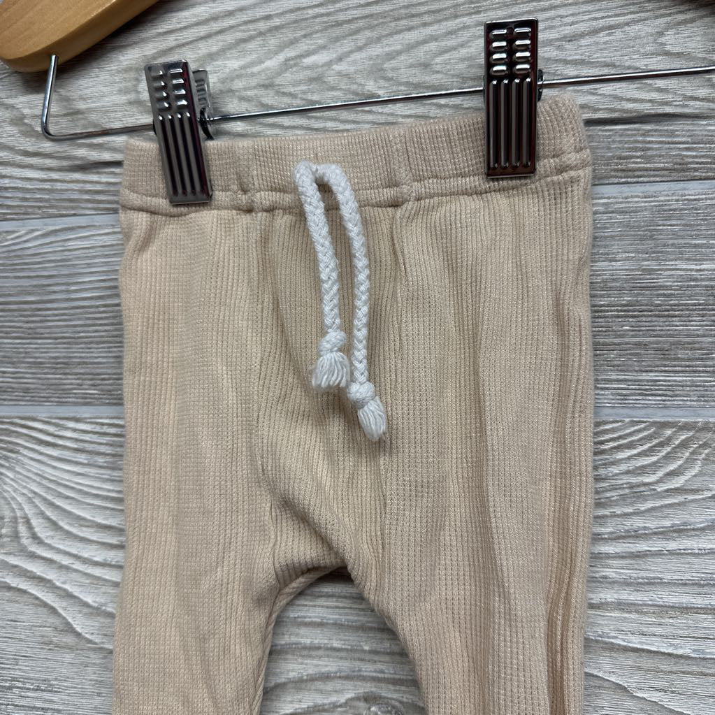 LS Waffle Knit Joggers 6M