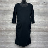 LS Ruched Bodycon Dress LArge