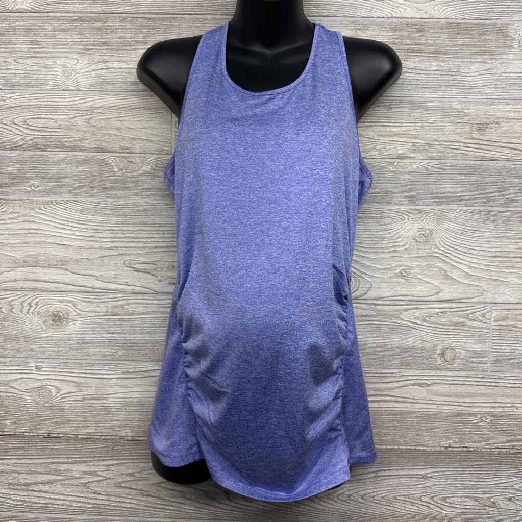 Active Racerback Ruched Tank Top Large