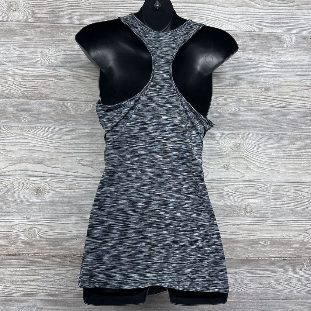 Active Racerback Ruched Tank Top Large