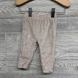 LS Plush Button Up Shirt & Pants W/ Hat Stripes 0-3M