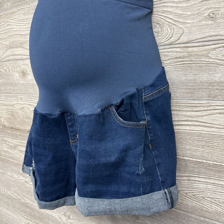 Full Panel Denim Shorts Ripped XL