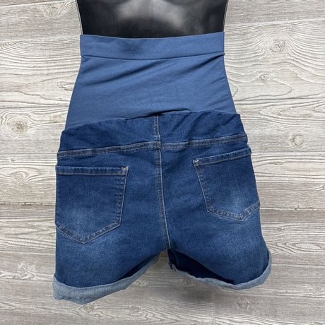 Full Panel Denim Shorts Ripped XL