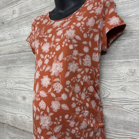 Ruched Bodycon Dress Flowers Large