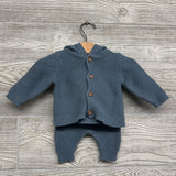 Knit Jacket W/ Hood & Harem Pants NB