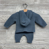 Knit Jacket W/ Hood & Harem Pants NB