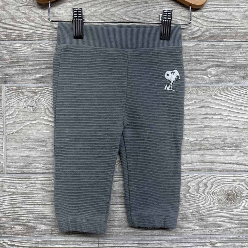 Ribbed Crewneck Snoopy Woodstock & Joggers 6-9M