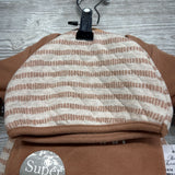NEW LS Bodysuit Just A Boy In Love With His Mama & Quilted Joggers W/ Hat Printed 3M