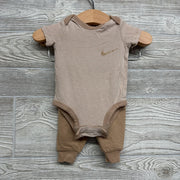 Modal Bodysuit Stripes & French Terry Joggers Swoosh NB