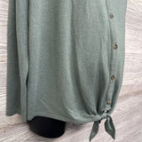 Front Tie Cardigan Medium