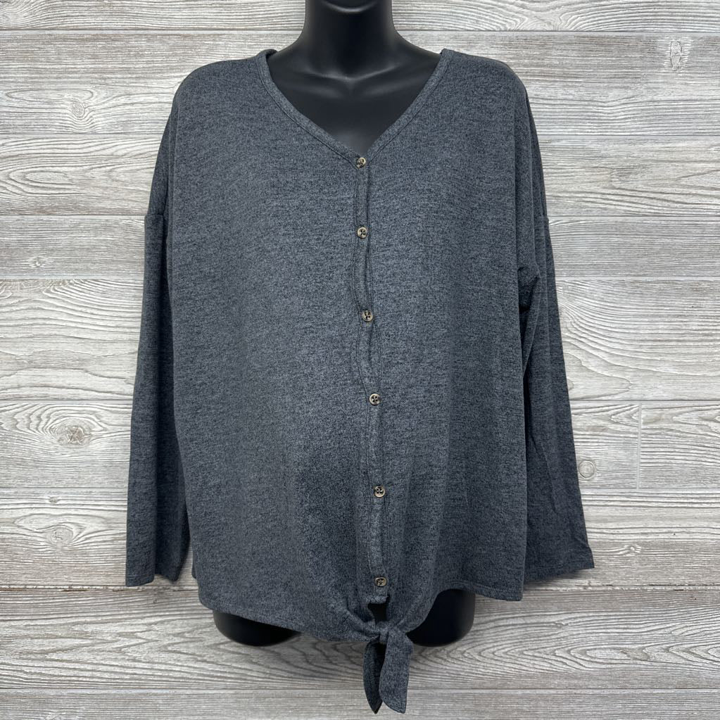 Front Tie Cardigan Large