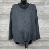 Front Tie Cardigan Large