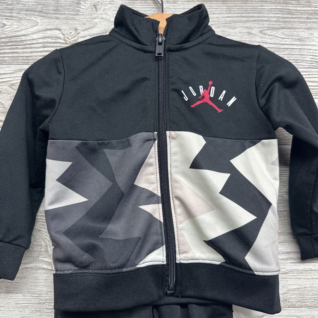 Full Zip Active Jacket & Joggers Printed 12M
