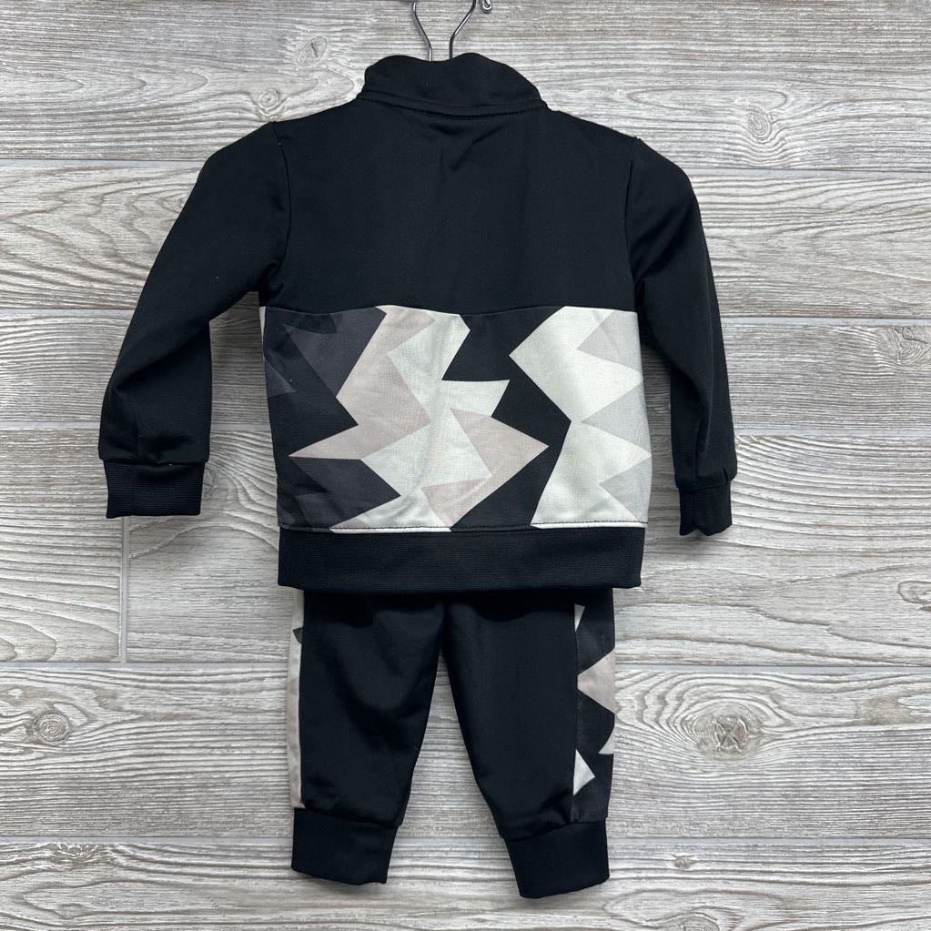Full Zip Active Jacket & Joggers Printed 12M