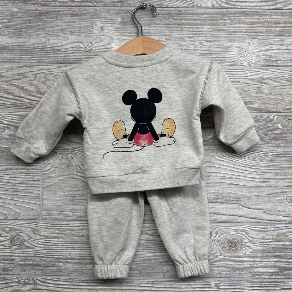 Crewneck & Sweatpants Mickey Mouse 3-6M