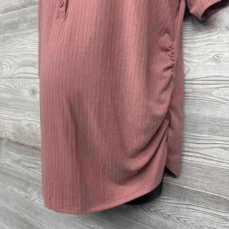 Ribbed Henley Shirt XL