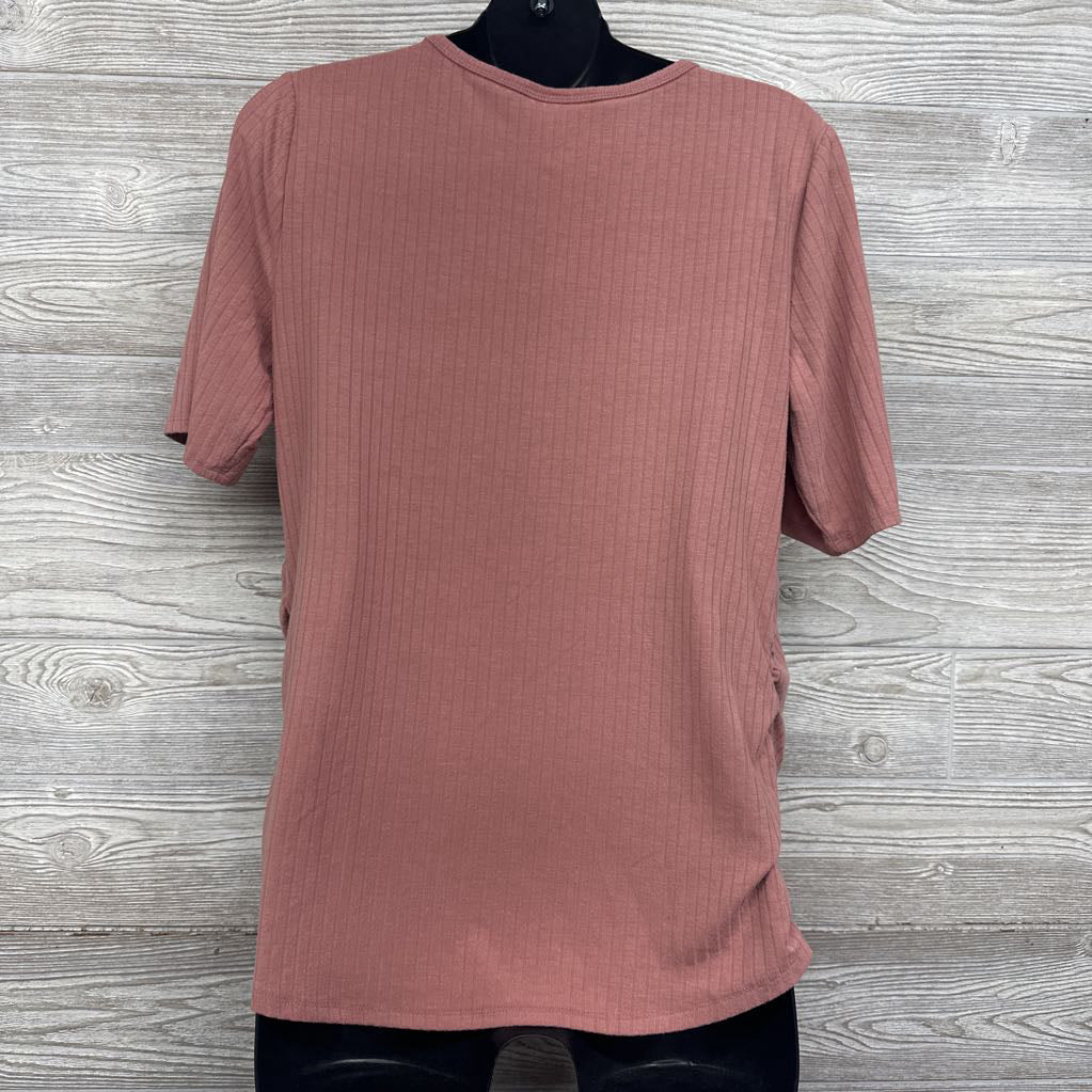 Ribbed Henley Shirt XL