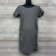 Ruched Dress Stripes Large