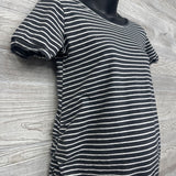 Ruched Dress Stripes Large