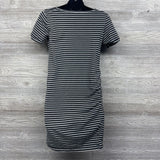 Ruched Dress Stripes Large