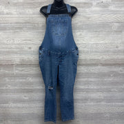 Denim Overalls Ripped XL