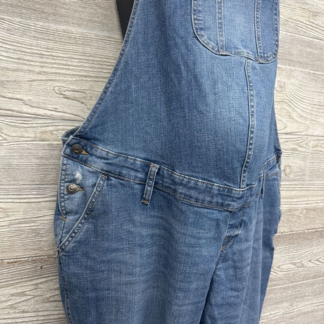 Denim Overalls Ripped XL