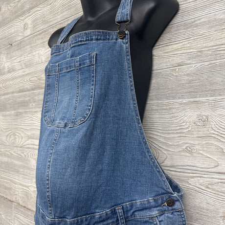 Denim Overalls Ripped XL
