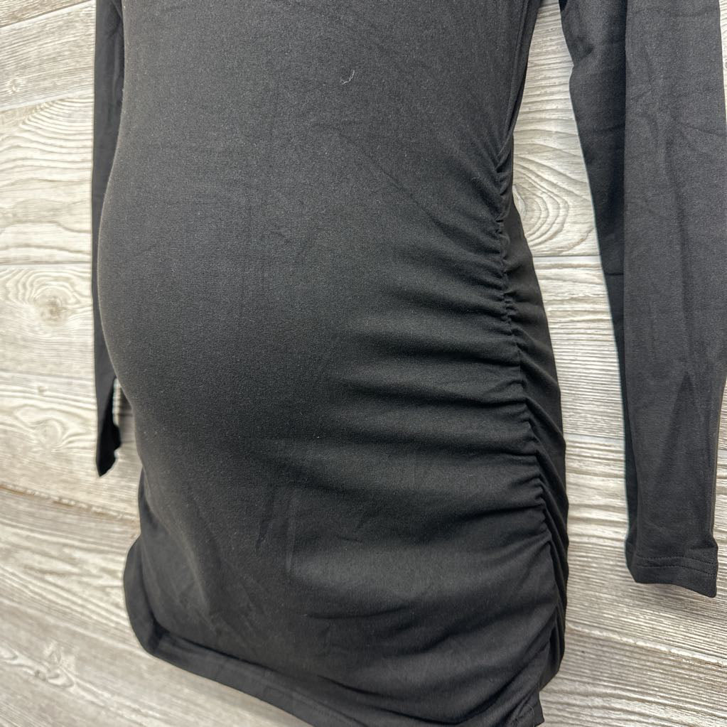 NEW LS Ruched Shirt Small