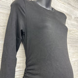 NEW LS Ruched Shirt Small
