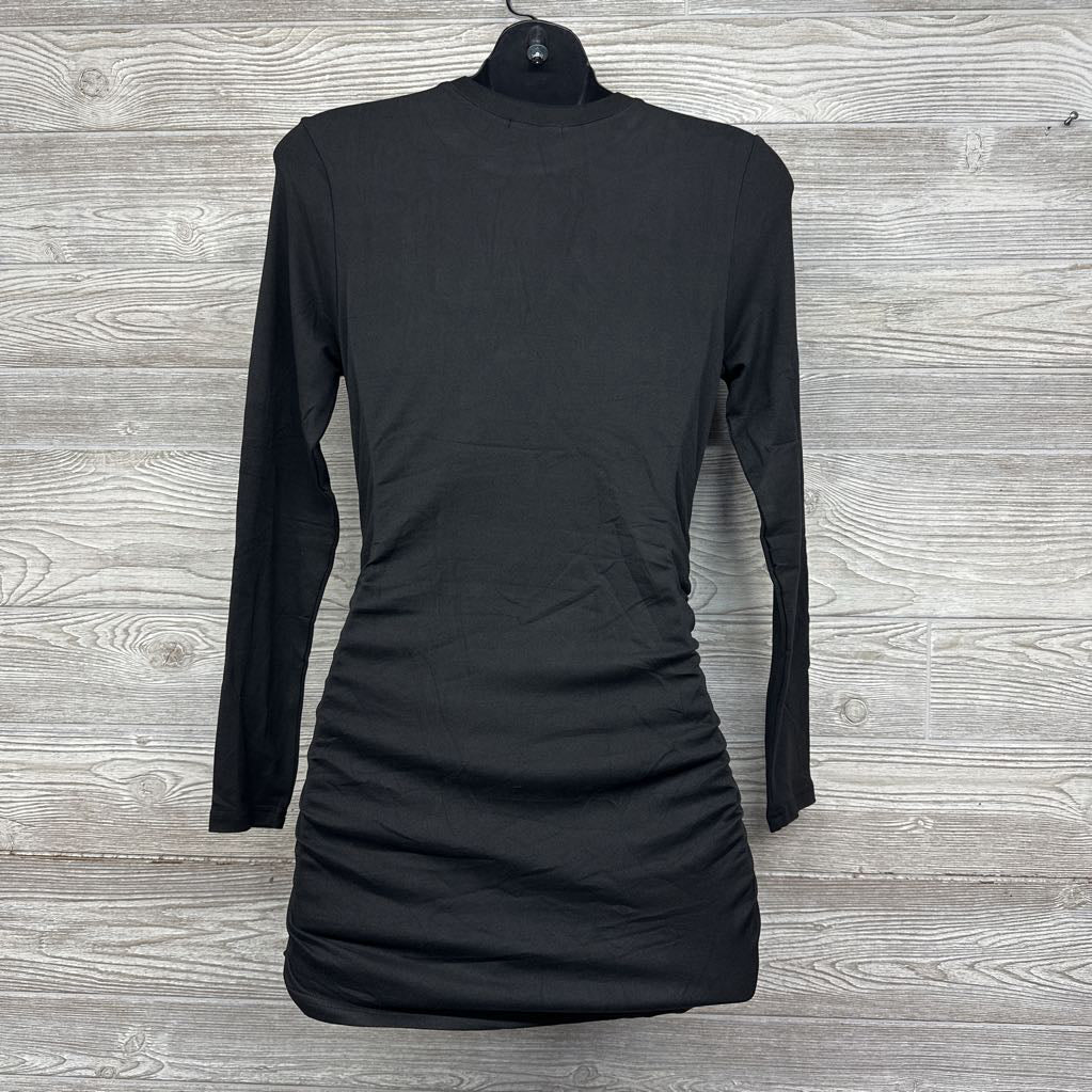 NEW LS Ruched Shirt Small