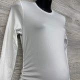 NEW LS Ruched Shirt Small