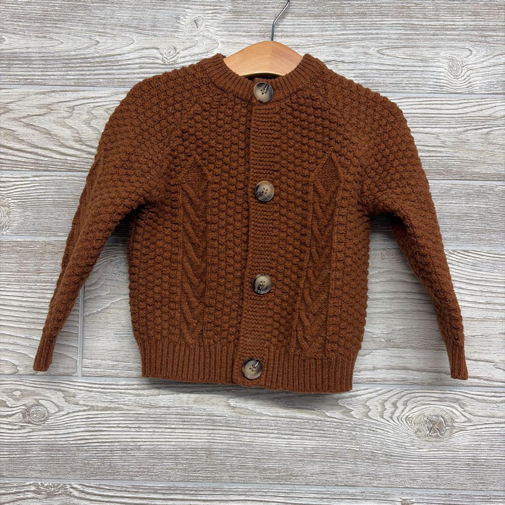 Knit Sweater Cardigan 3T