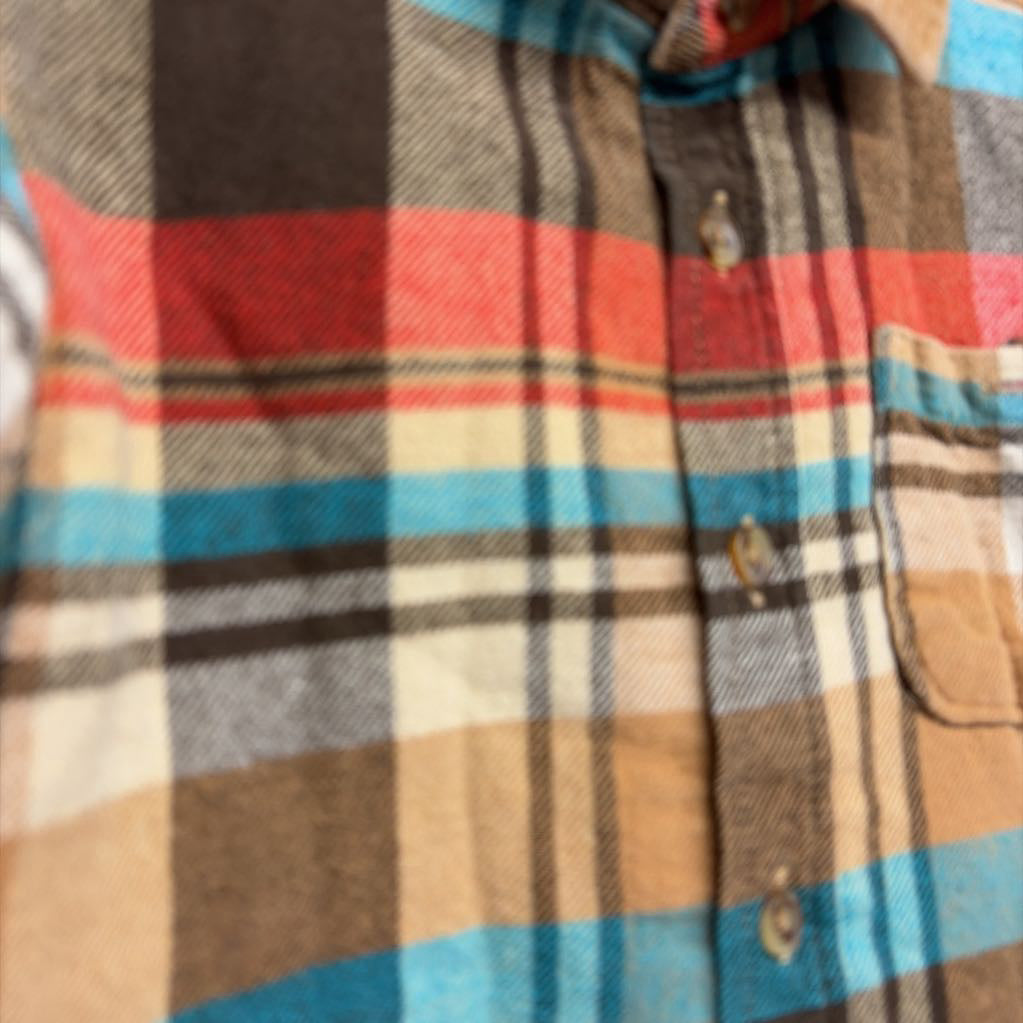 Plaid Fleece Lined Flannel Shacket 4T