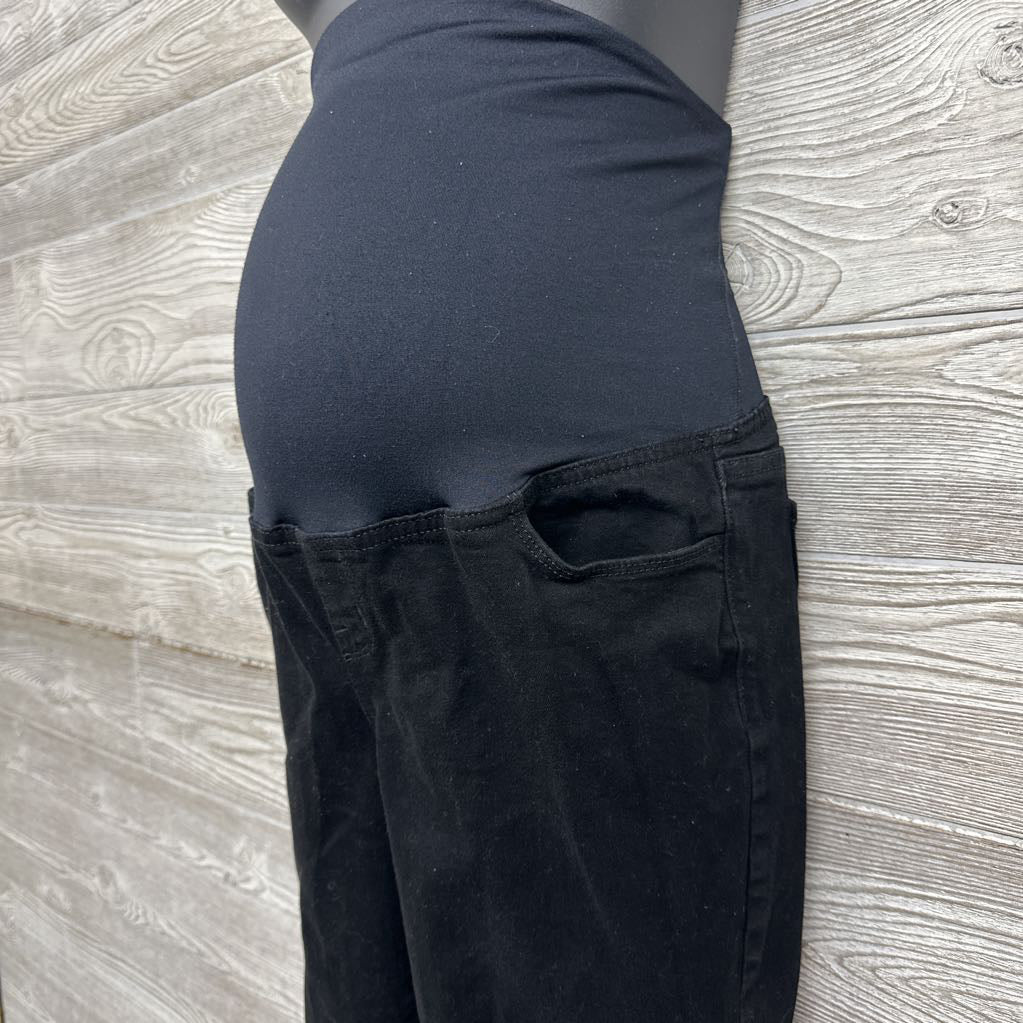 Cross Panel Skinny Jeans 8/Medium