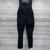 Cross Panel Skinny Jeans 8/Medium