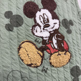 NEW LS Bodysuit & Quilted Overalls Mickey Mouse 3-6M