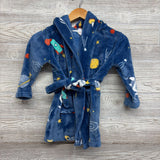 Plush Bath Robe Planets Stars 5-6