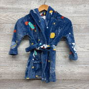 Plush Bath Robe Planets Stars 5-6