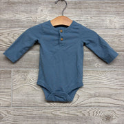 LS Henley Bodysuit 0-3M