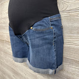 Full Panel Denim Shorts 8/Medium