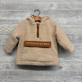 1/4 Zip Teddy Pullover Unspecified Way 12-18M