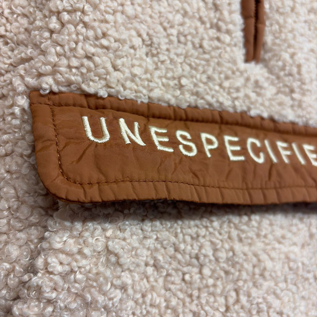 1/4 Zip Teddy Pullover Unspecified Way 12-18M