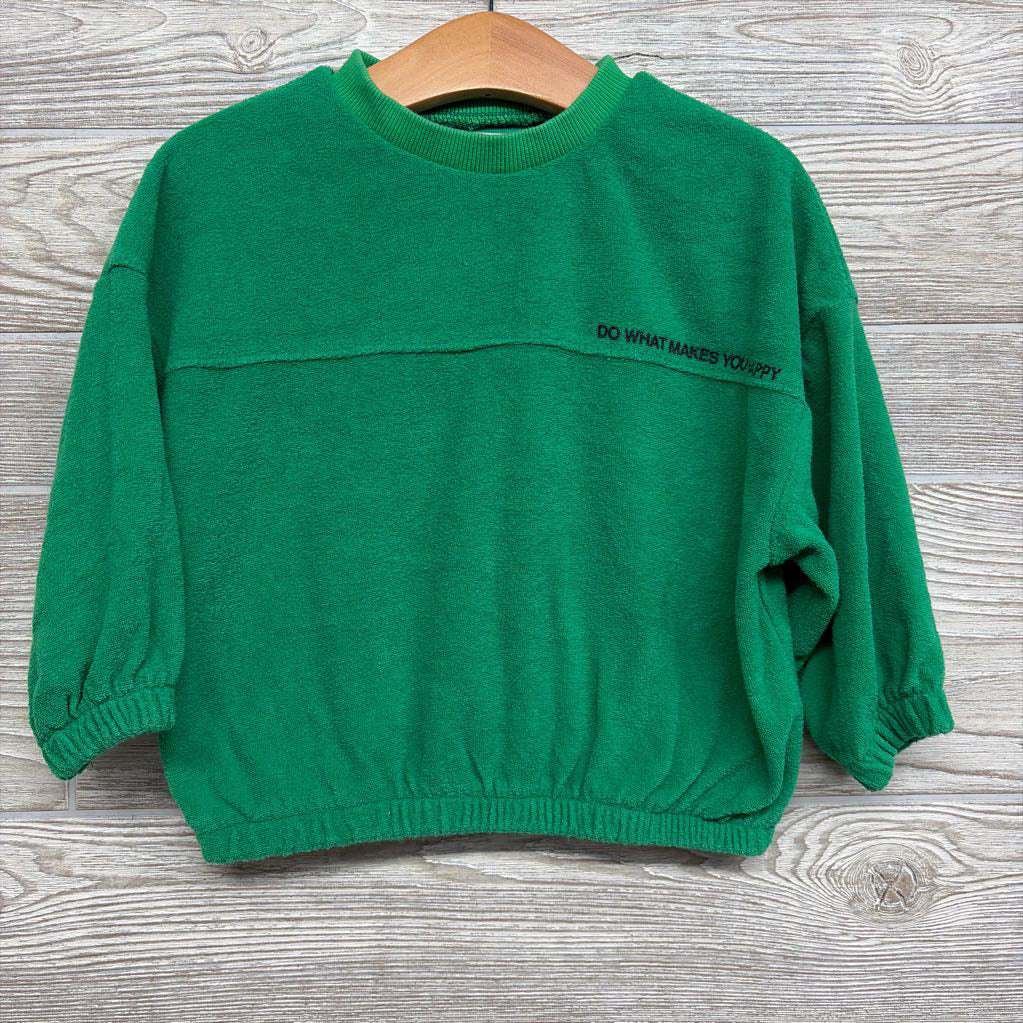 French Terry Crewneck Do What Makes You Happy 3T