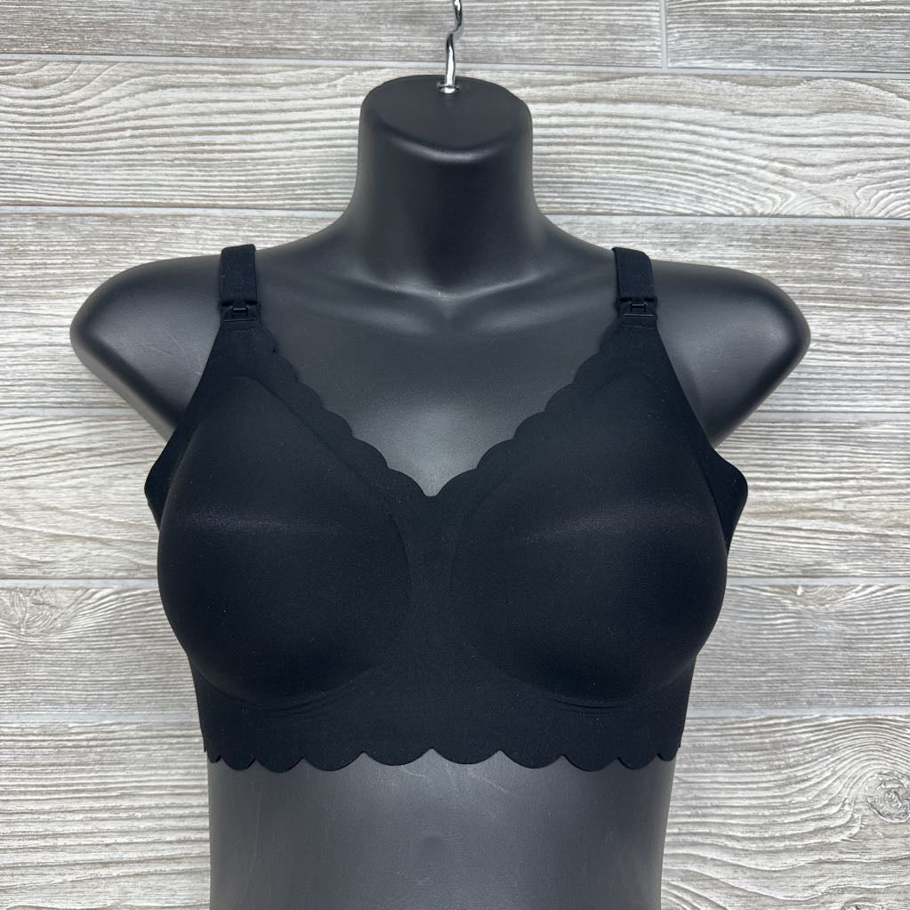 NEW Scallop Trim Nursing Bra Small