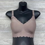 NEW Scallop Trim Nursing Bra Small